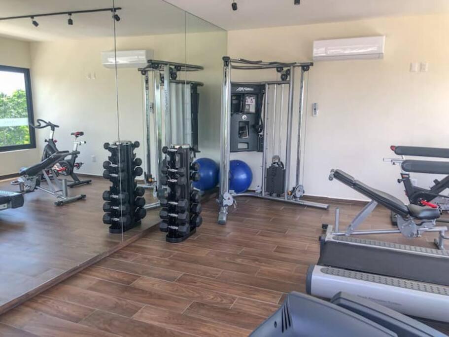 Villa Loft increíble king size Alberca infinita,Gym en medio de la selva Tulum Esterno foto