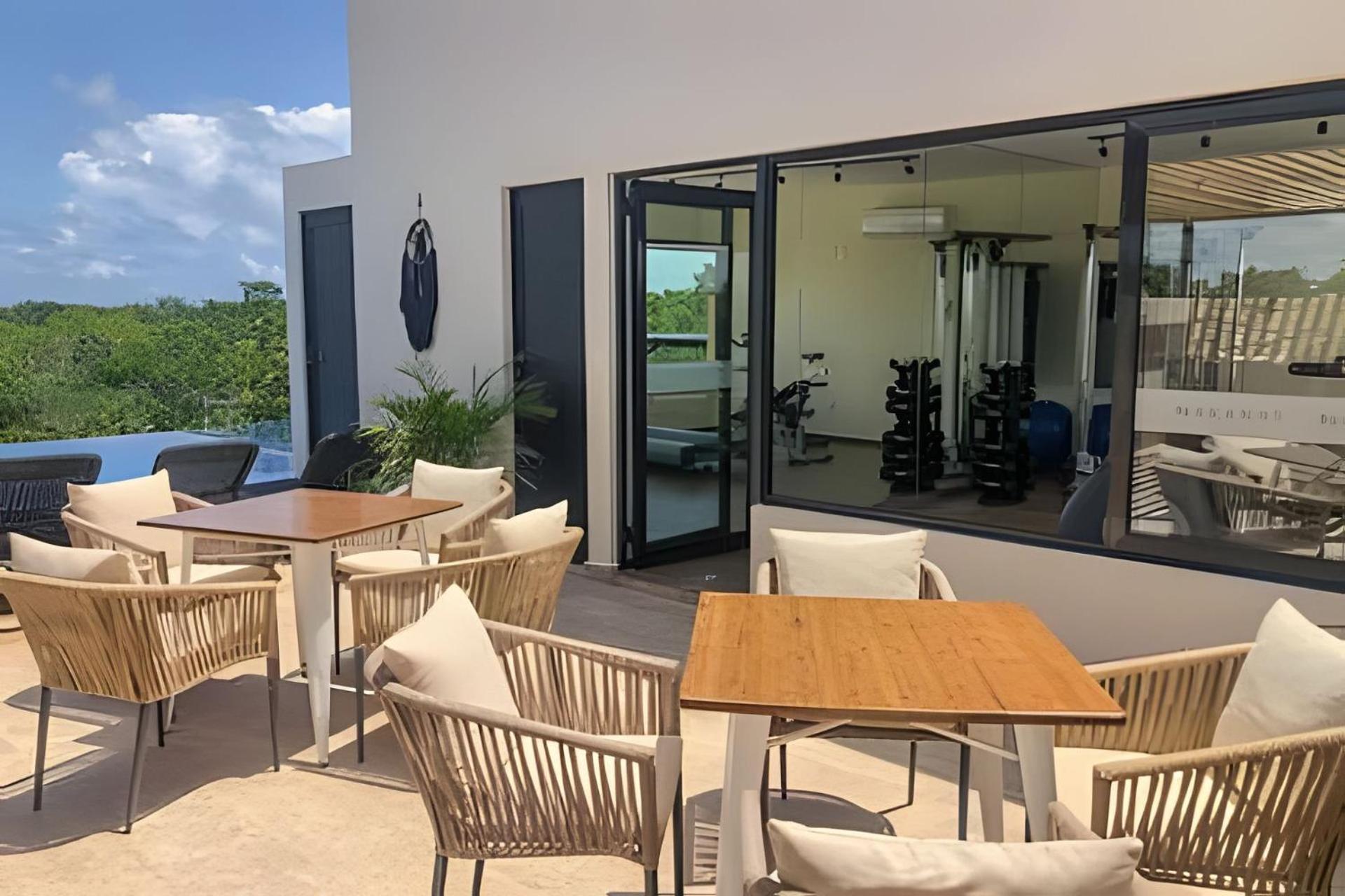 Villa Loft increíble king size Alberca infinita,Gym en medio de la selva Tulum Esterno foto